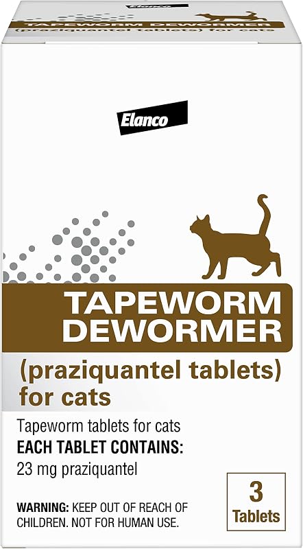 Desparasitante Elanco Solitaria (tabletas de praziquantel) para gatos y gatitos de 6 semanas en adelante, 3 unidades