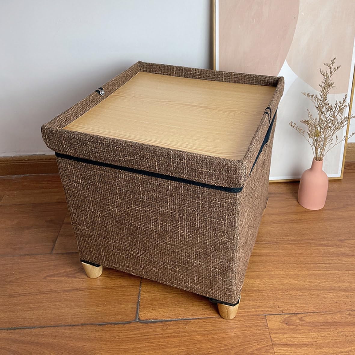 Amazon｜THLD スツール 収納 収納スツール おしゃれ 収納スツール 30 