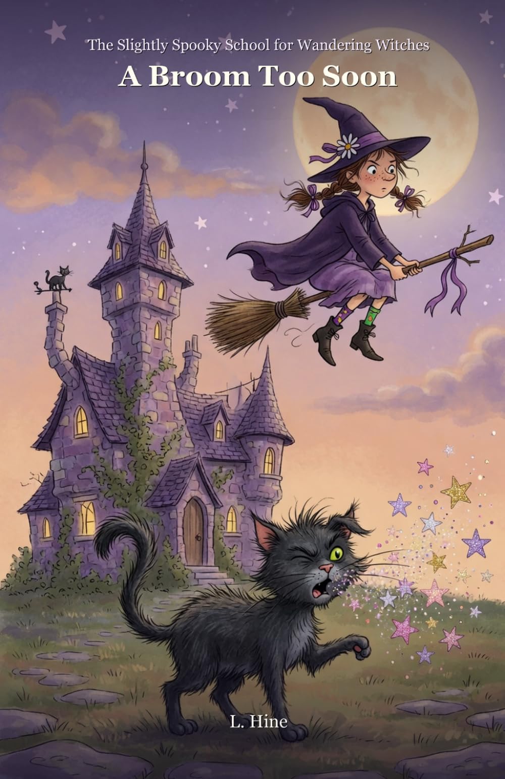 A Broom Too Soon (The Slightly Spooky School for Wandering Witches)