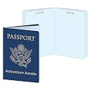 Beistle Around The World Passports - Party Supplies - Unisex-Kids - Multicolor - Template - Wallet - Passport-themed gallery image