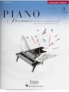 Piano Adventures: Lesson Book - Level 2A, 2nd Edition | Beginner Piano Method | Learn Eighth Notes Chords and Sight Reading | Sheet Music Songbook for Early Learners | Faber Piano Book for Kids
