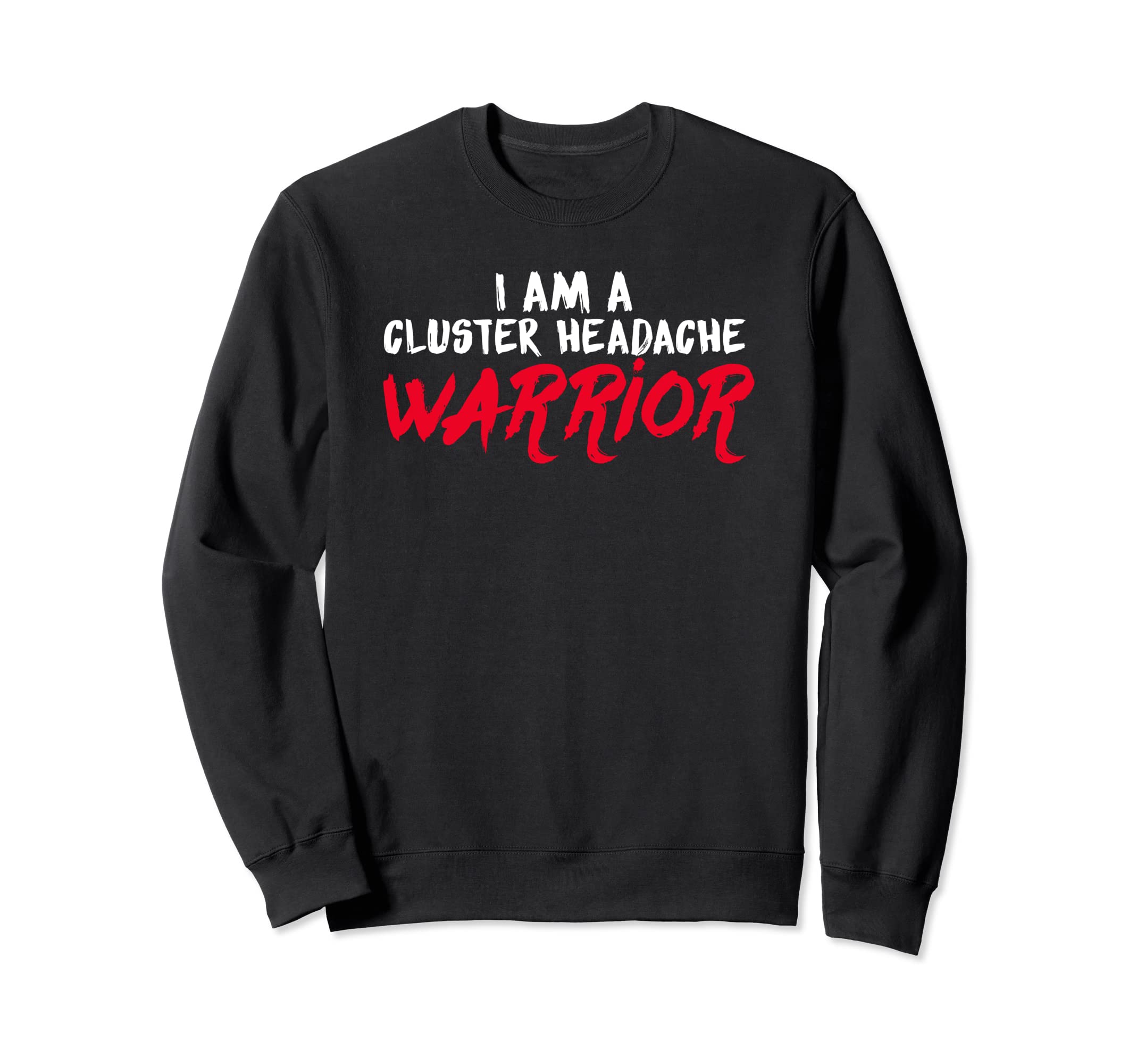 Cluster Headache Relief Oxygen Mask Sweatshirt, Black