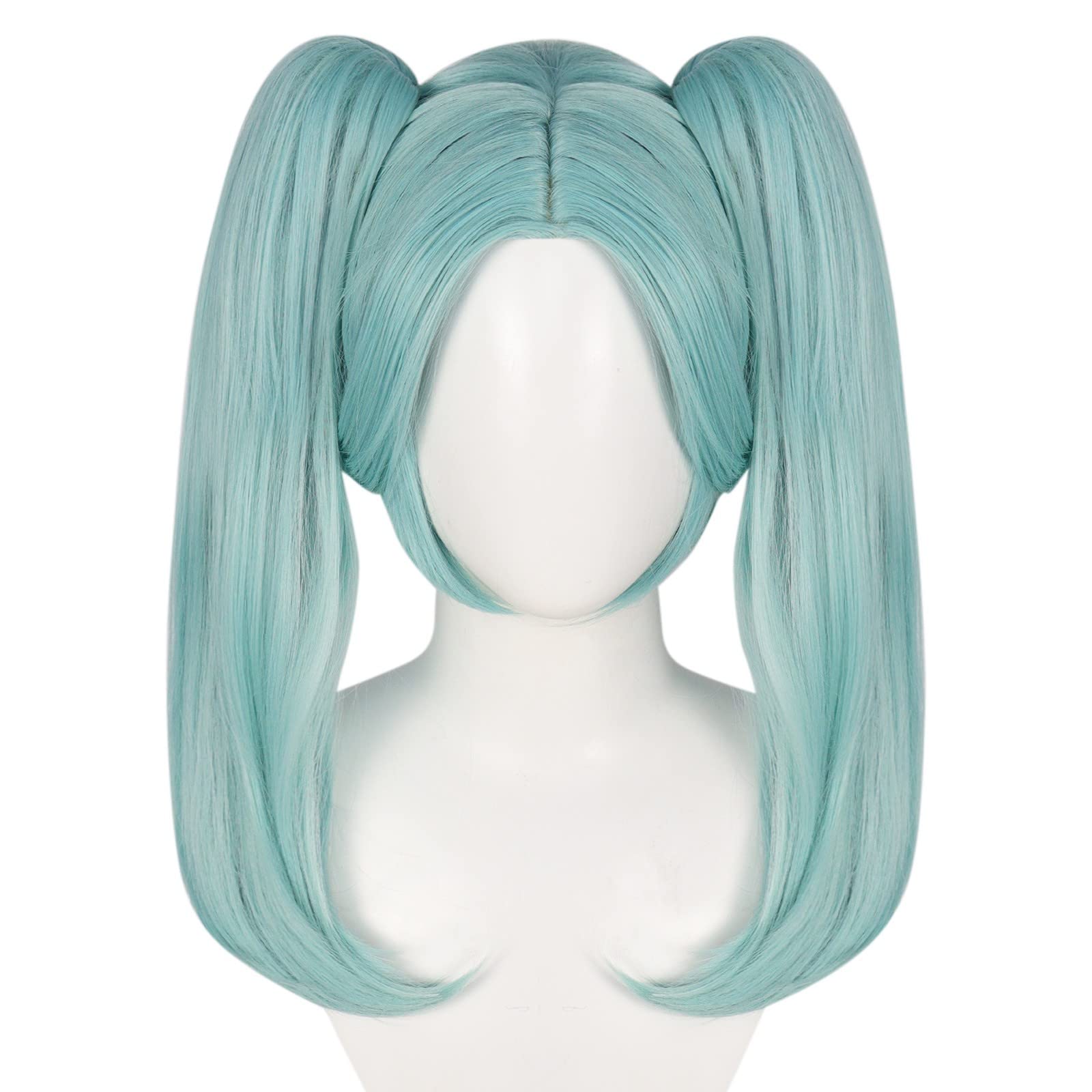 HUNIGIR Lucy Cosplay Wig  Anime Wig Women Stylish Colorful Bob Synthetic Hair with Bangs for Girls