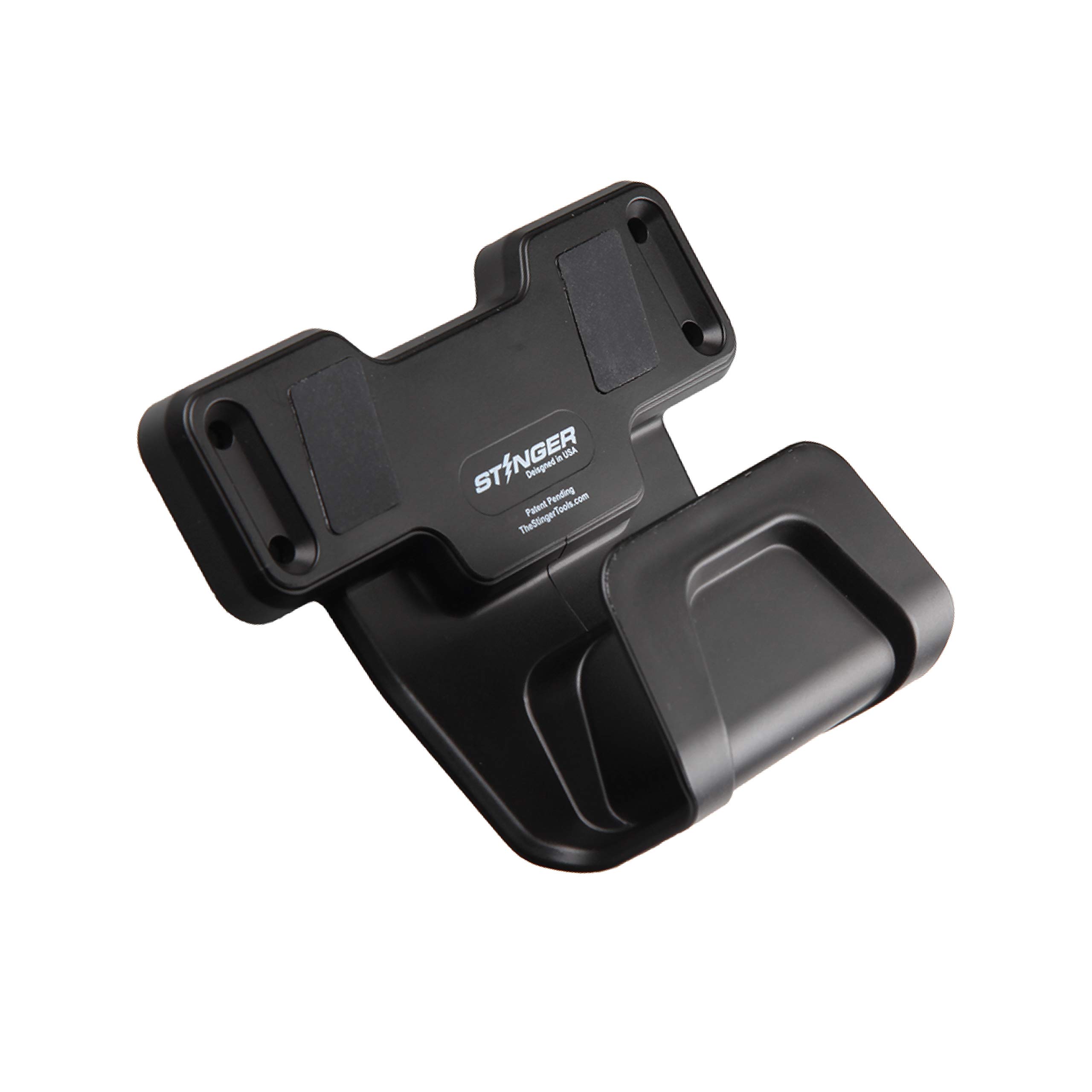 Stinger Magnetic Gun Mount for Vehicle, Safety Trigger Guard Protection, Wall Mount Gun Rack, Concealed Gun Holder for Handgun Shotgun Pistol Revolver, Gun Storage for Car (1 Pack)