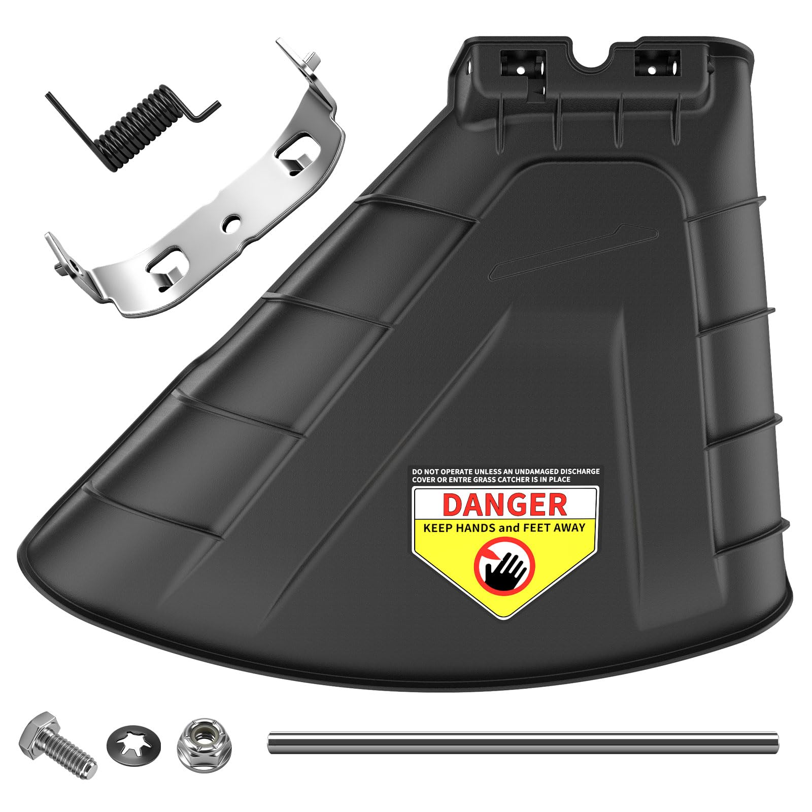black 631-05168c discharge chute assembly for cub c-adet fabricated decks, fits rzt zt1 zt2 zt3 sx lx xt1 ultima 50 54 cyt5023se sup-er bronco sz2454 z6900 replaces 631-05168, 631-05168a, 631-05168b