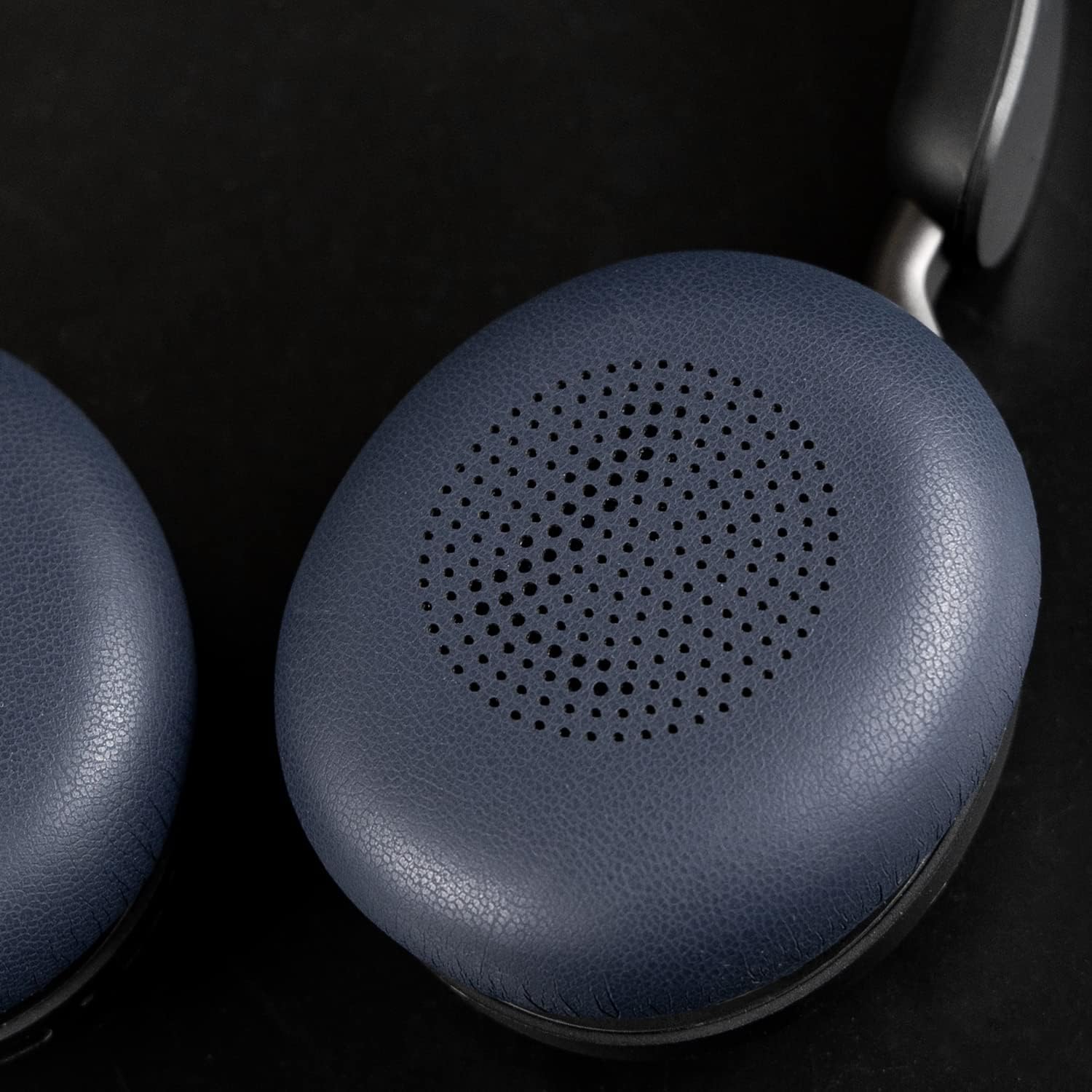 SOULWIT Earpads Replacement for Jabra Evolve2 65 (Evolve 2 65MS 65UC MS UC)/Evolve2 40 (40UC 40MS USB)/Elite 45h On-Ear Wireless Headset, Ear Pads Cushions with Softer Protein Leather - Navy Blue - Image 7