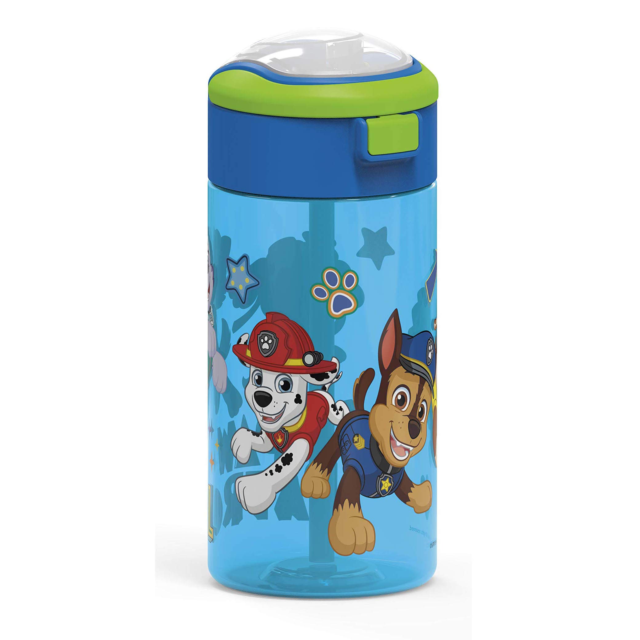 Zak Designs Paw Patrol Skye Stainless Steel Water Bottle With One Hand