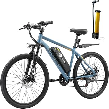 UL 2849 Certified Electric Bicycle 26" E-Bike for Adult Commuters with 500W Motor and Removable Battery Delivering 37+ Mile Range
