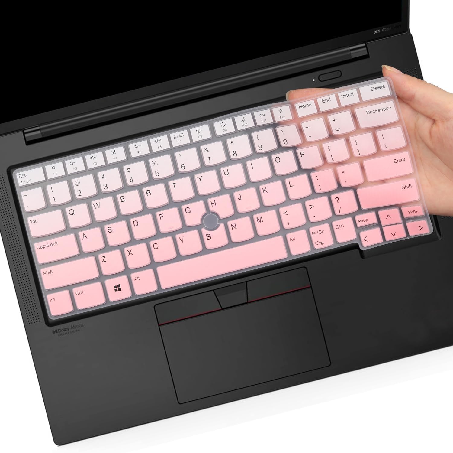 Keyboard Cover for Lenovo Thinkpad E14 Gen 5, Thinkpad T14 T14s Gen 4/3, L14 P14s Gen 3, ThinkPad X1 Yoga Gen 8/7, Thinkpad x1 Carbon Gen 11/10 14