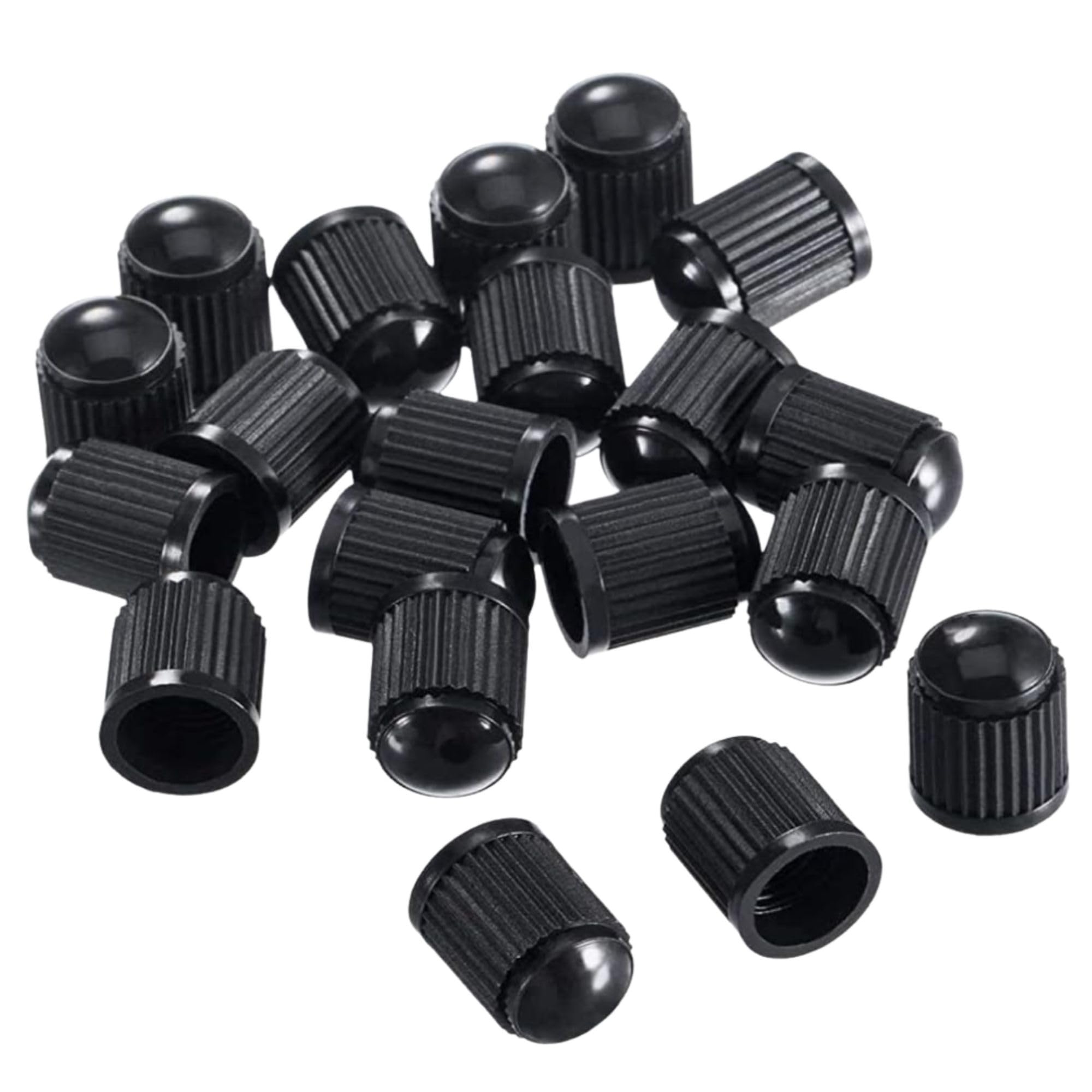 Tyre Dust Valve Caps, Universal Stem Dust Cover Cap For Car Tyres, Bikes, Trucks, Heavy Duty Airtight Seal, Screw-On, Airtight Tyre Wheel Hub Caps, Car Accessories, Universal Tire Valves Cap (10 PCS)