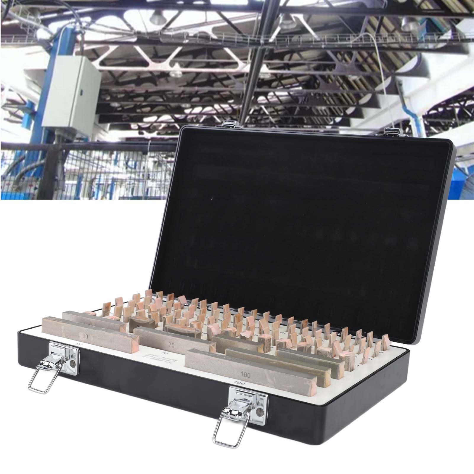 JUEGO DE BLOQUES CALIBRE CALIBRE DE ACERO RECTANGULAR INDUSTRIAL DE ALTA PRECISIÓN PARA MEDICIÓN