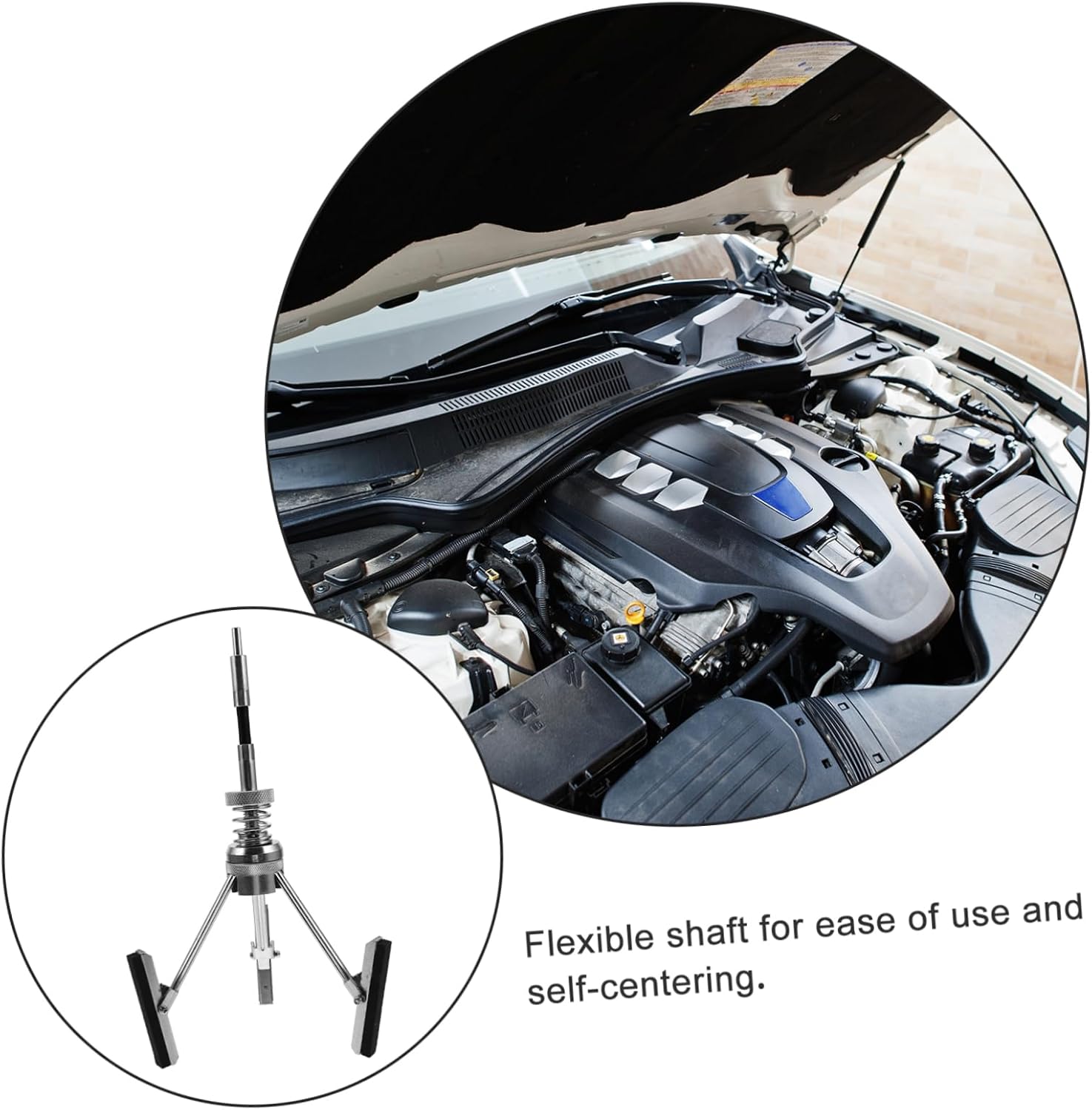 ORFOFE Cylinder Sander Tool for Polishing and Grinding Engine Cylinders Inner Diameter Flexible Shaft and Design for Cars and Trucks