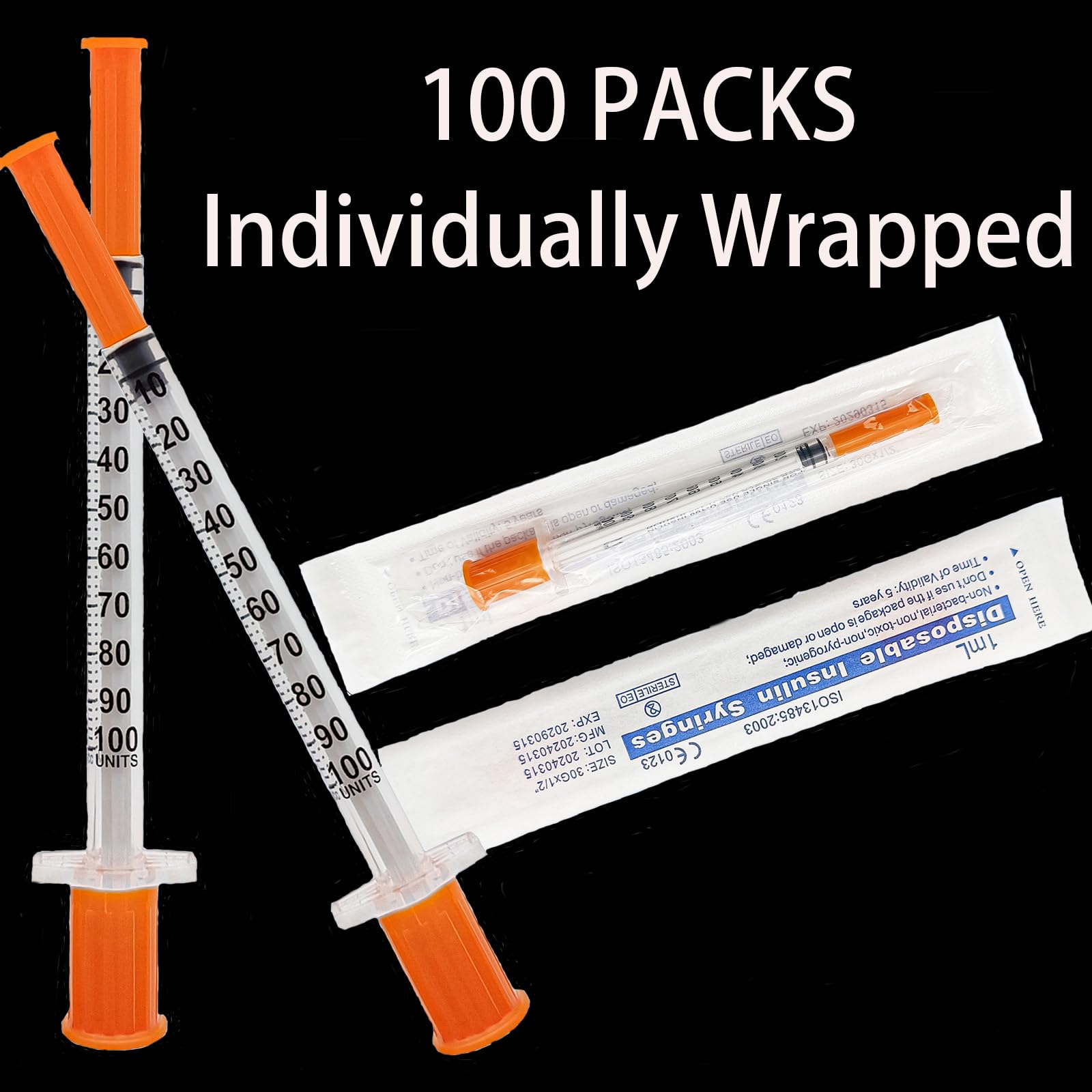 100PCS 1ml 30g 1/2inch for Science Accessories, Refilling Liquids — Amazon image 5