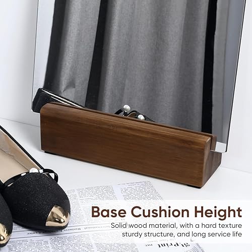 Miniatura 4 de Soporte de espejo de cuerpo completo Estante de ilustraciones de madera Soporte de espejo de longitud completa Soporte de pantalla de madera Soporte