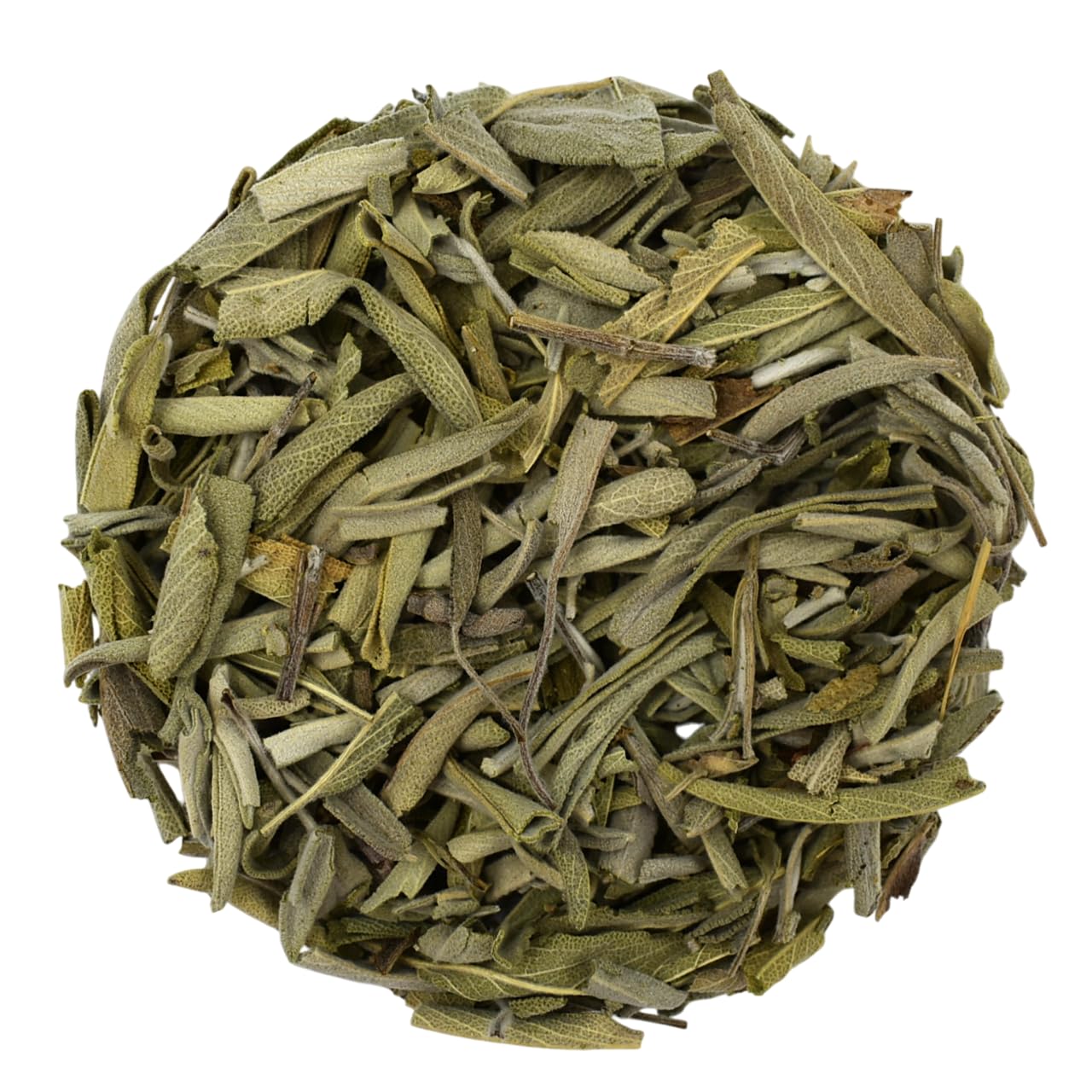 Feuilles & Tiges Coupées Séchées de Sauge - Salvia Officinalis L. (2kg)