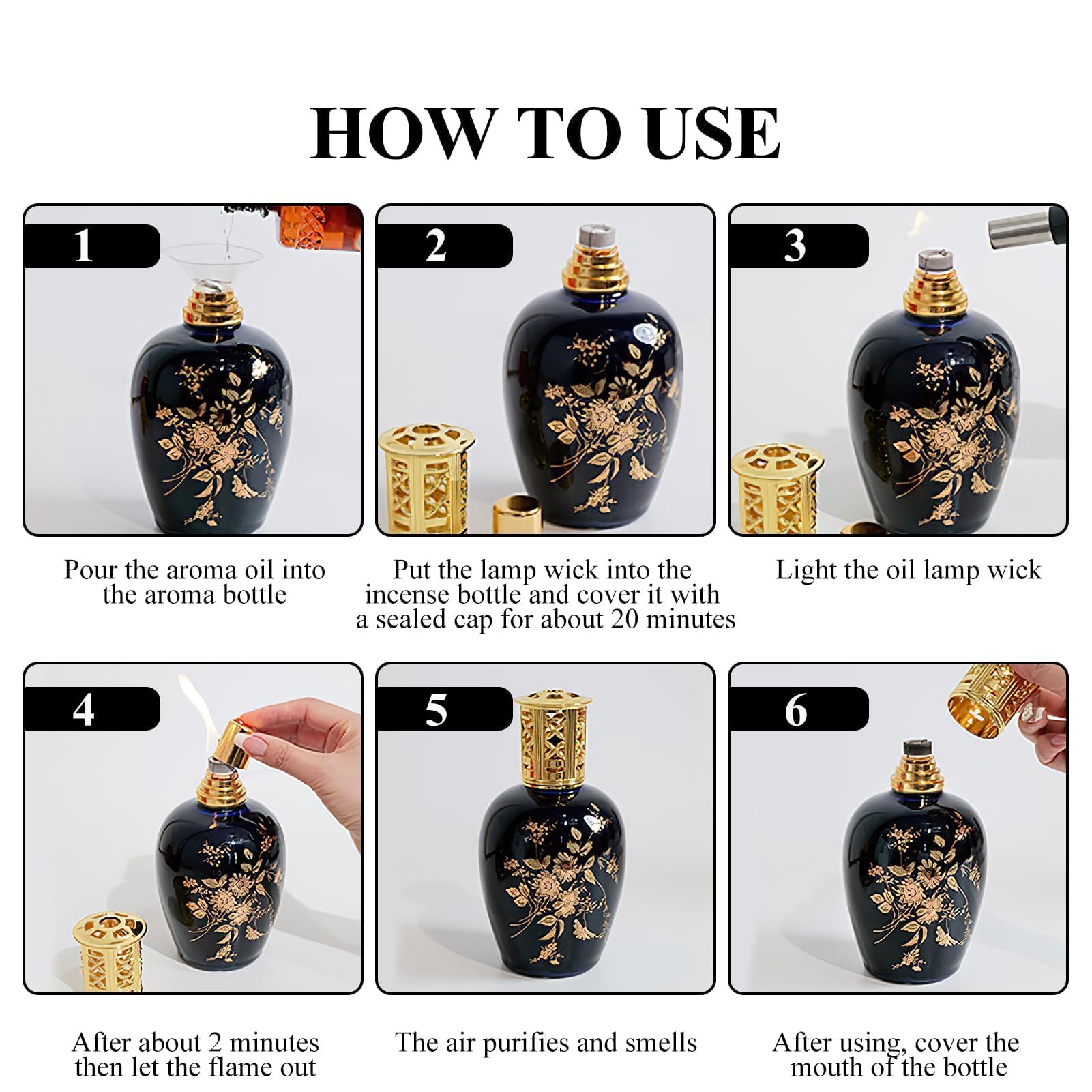 Stoppini Per Lampada Catalitica Aromaterapia - 2 Pezzi Da 18mm Per Diffusori - Foto 10