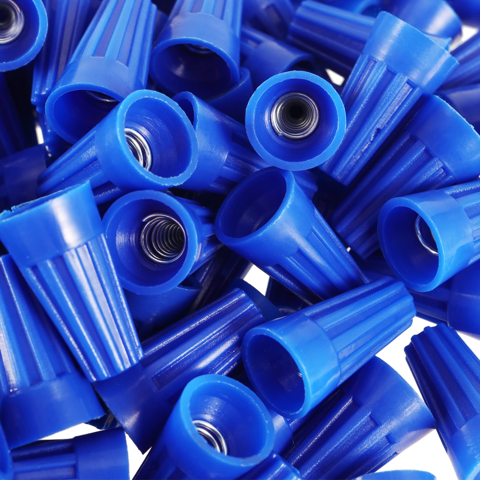 Snapklik.com : 2000 Pcs Blue Wire Connector Nuts, Wire Cap Screw ...