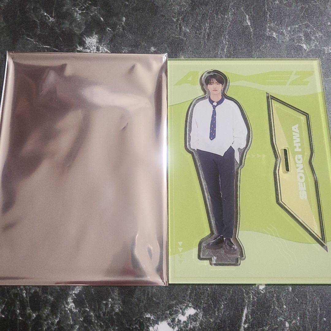グリーン・ホワイト系 完成品♪ ATEEZ ソンファ アクスタ