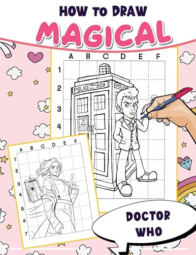 How To Draw Magical: A Si-Fi TV Programme with Step by Step and Simple Drawing Pages to Learn to Draw | Stress Relief and Creativity Gifts