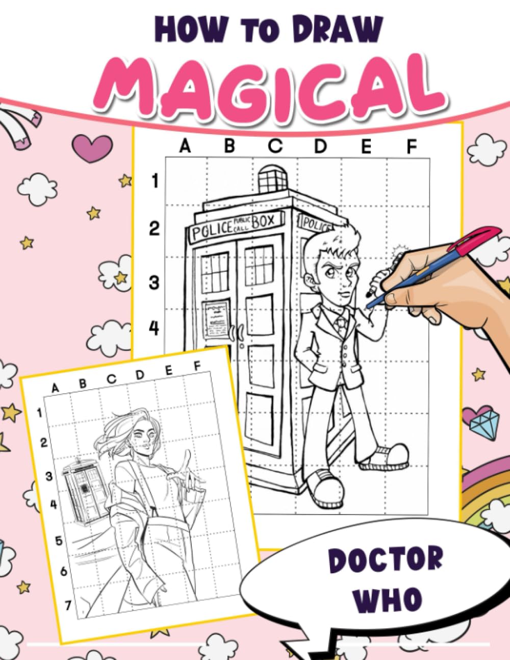 How To Draw Magical: A Si-Fi TV Programme with Step by Step and Simple Drawing Pages to Learn to Draw | Stress Relief and Creativity Gifts