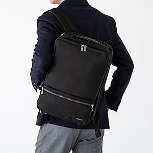 Amazon.co.jp: [ACE] ビジネスバッグ 3WAY 15インチPC収納 容量拡張