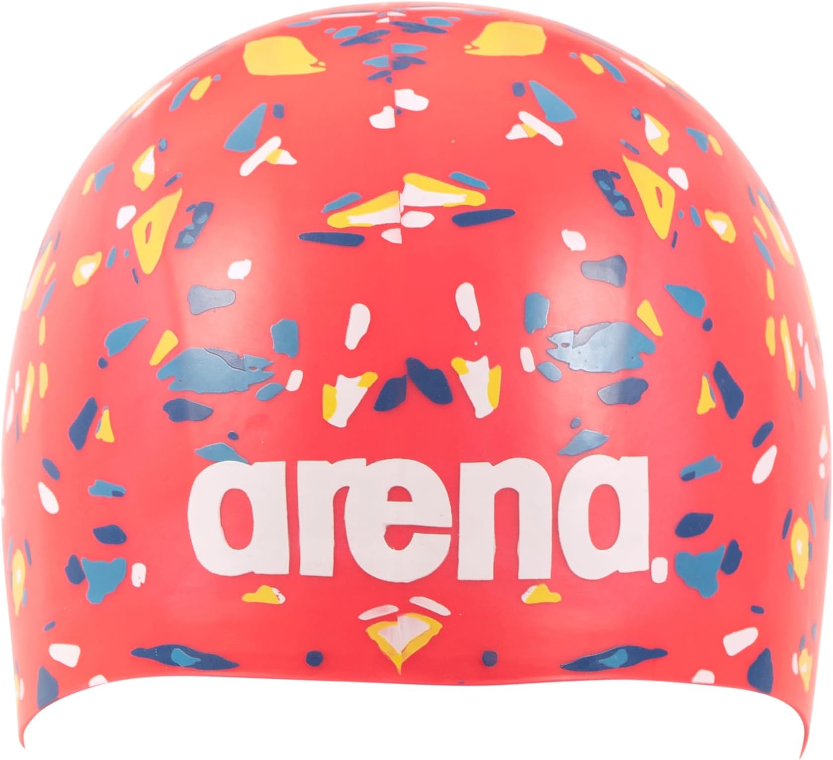 ARENA Unisex Adult Poolish Molded Silicone Swim Cap for Intensive Training and Swimming Comfortable Elastic Fit, One Size
