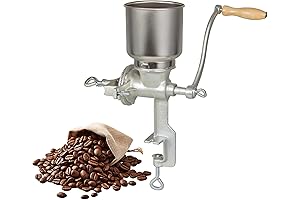 Cast Iron Manual Corn Grinder: Effortless Grain Milling for Coarse to Fine Flours
