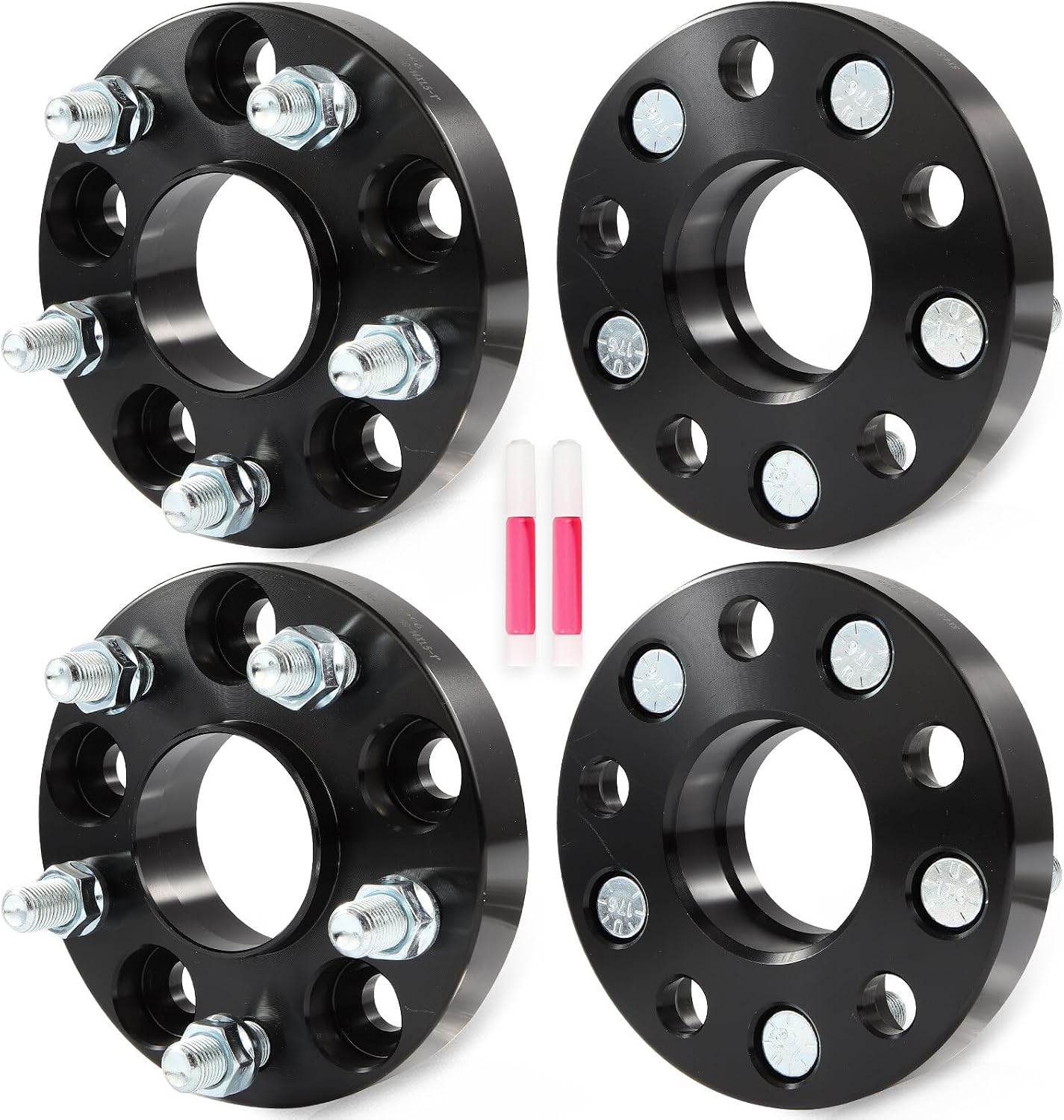 ECCPP 5x4.5 to 5x4.5 Wheel Spacers 1inch 5x114.3mm for te-sla 3 2017 2018 2019 2020 2021 2022 2023 for te-sla Y 2020 2021 2022 2023-4PCS