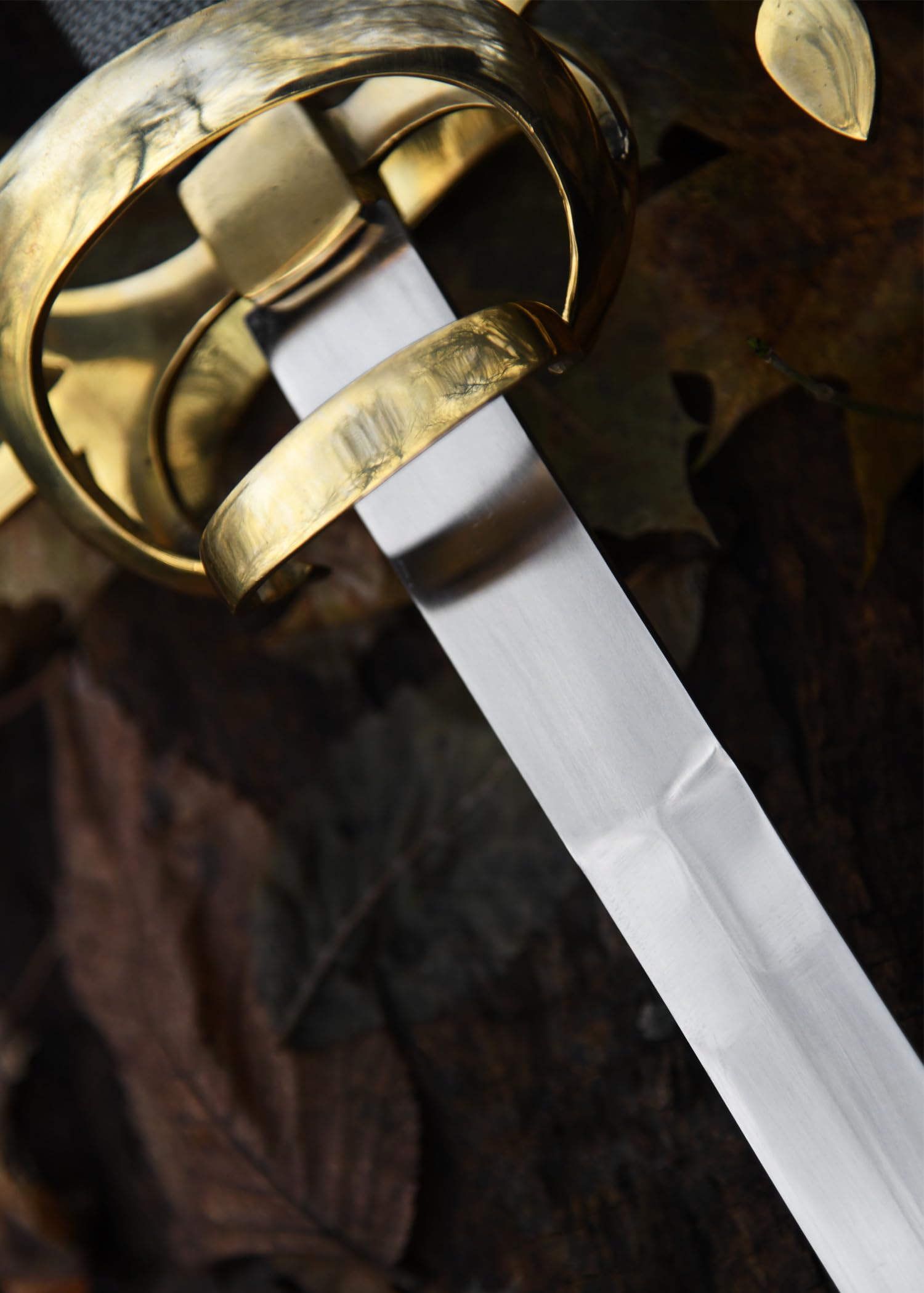 Battle-Merchant - Rapier Replik aus dem 17. Jahrhundert aus Stahl handgeschmiedet - Mittelalter - echt für Erwachsene - aus Metall