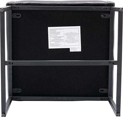 Miniatura 7 de Wahson Juego de 2 sillas de comedor modernas tapizadas de piel sintética con brazo, sillas de cocina contemporáneas con base de metal dorado, piel