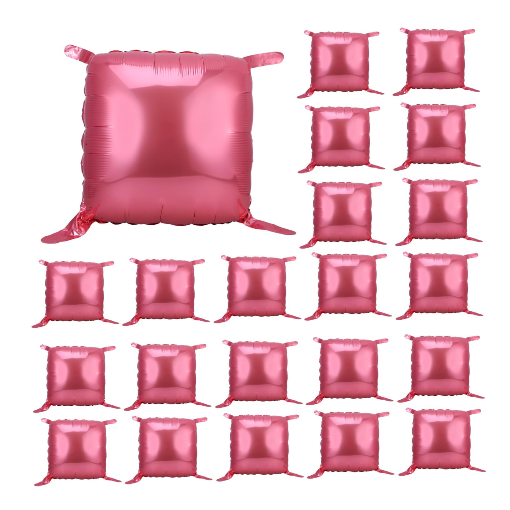 Globos de Aluminio Cuadrados de Doble Cara, 50 Piezas