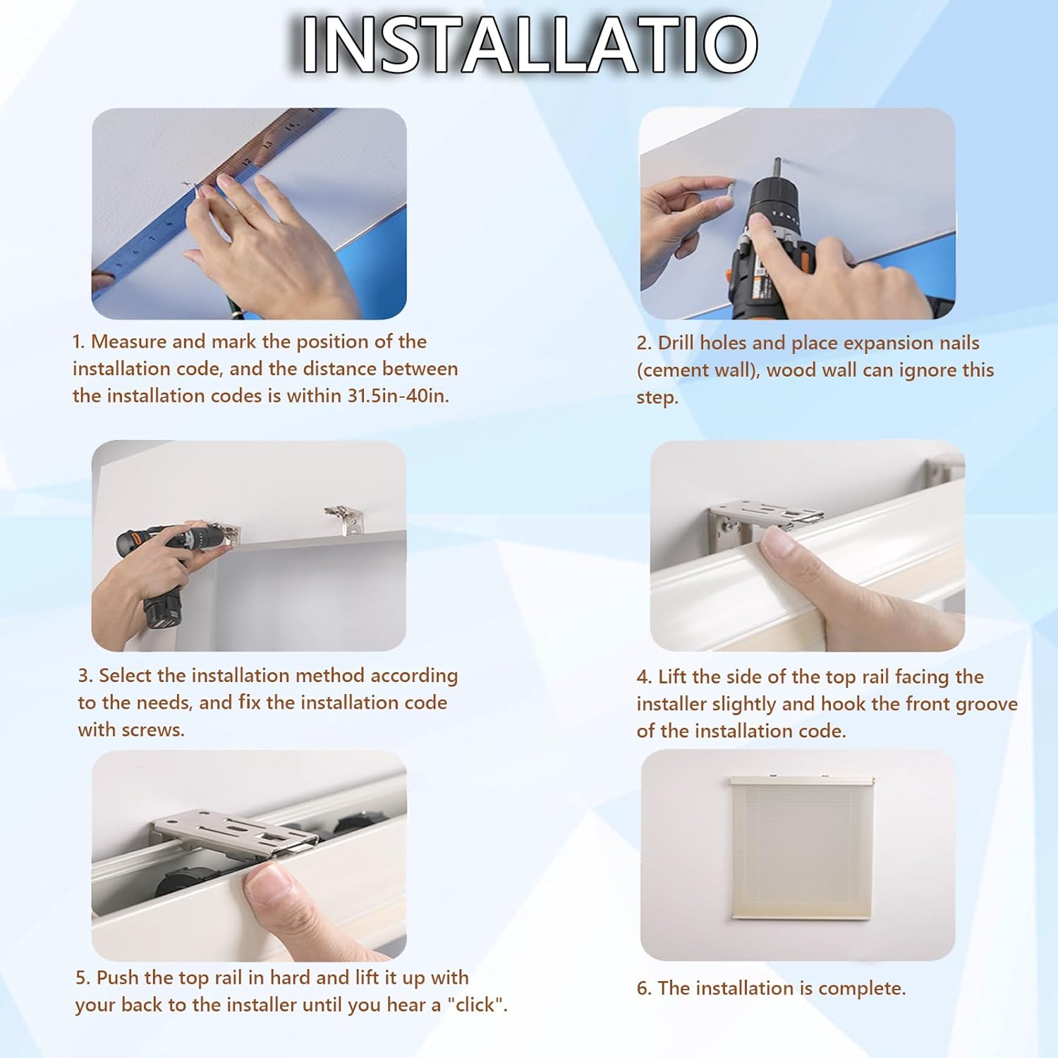 Custom Blackout Cellular Window Shades Cordless Blinds Honeycomb Blinds for Windows, Window Shades Thermal for Home, Room Darkening Cellular Door Blinds for Kitchen Easy to Install(Size:50"W*56"H,Colo