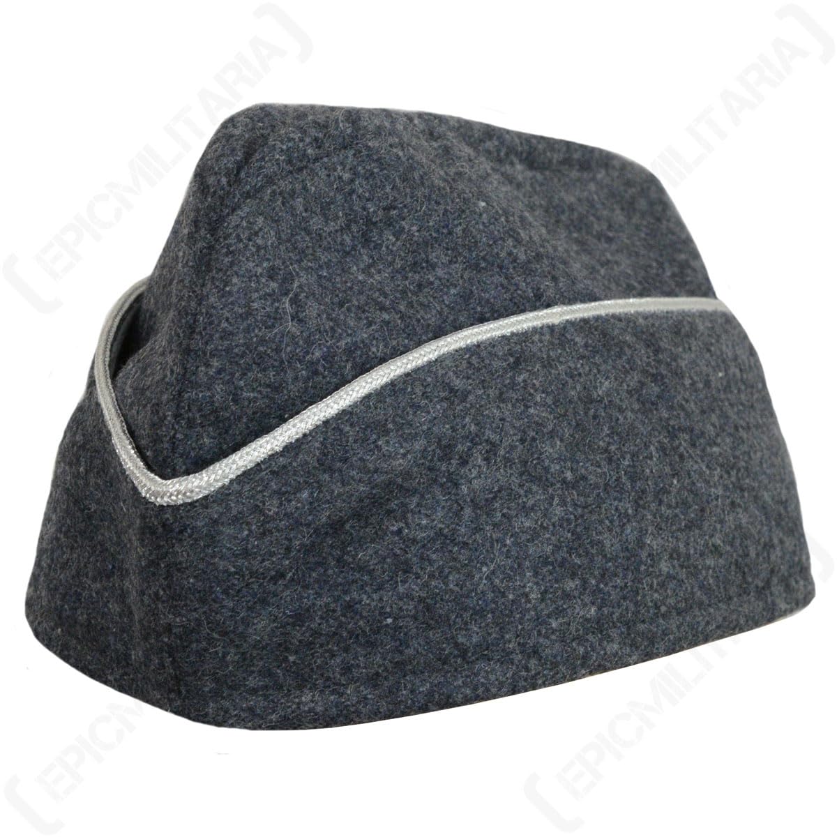 Epic Militaria Reproduction WW2 German Luftwaffe M40 Officers Side Cap (Grey, Large (58/59 cm))