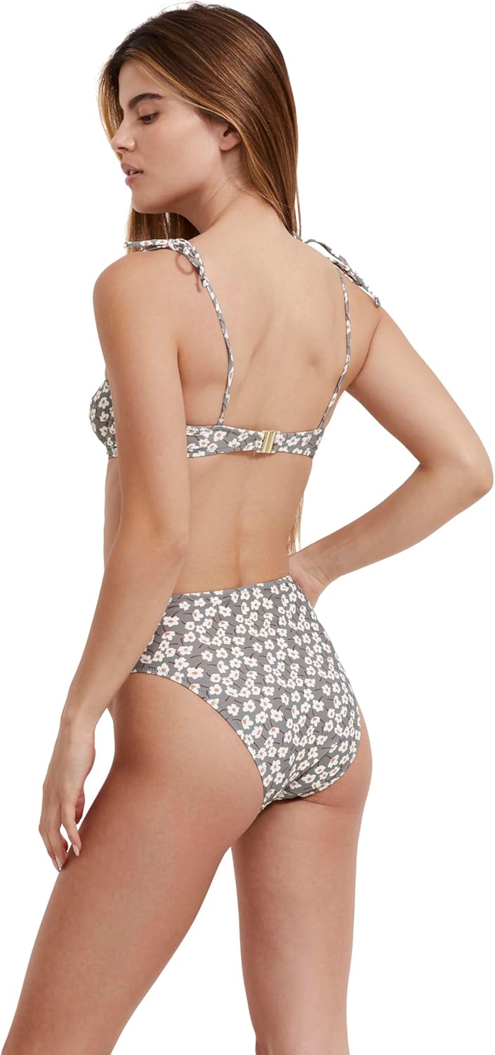 Gottex Flirtt Women's Multi Dusk Green Floral Underwire Bikini Bra with Adjustable Straps for Enhanced Support Swim Essential - Image 3