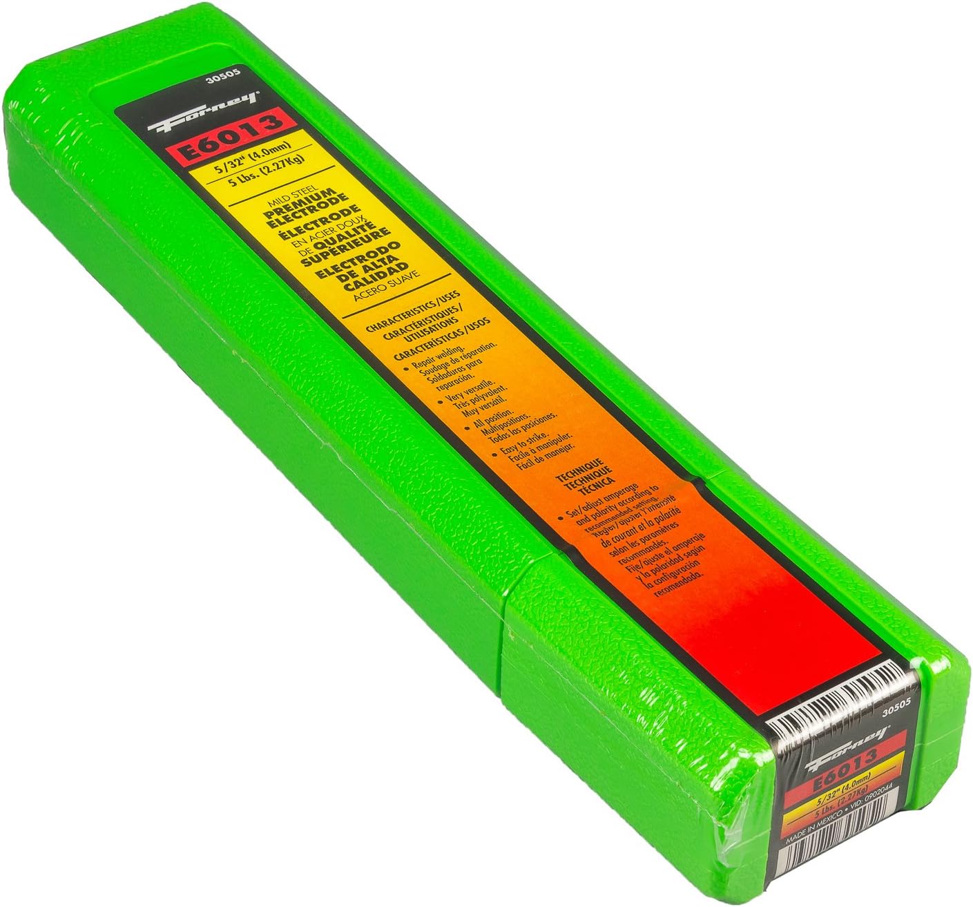 Forney Gardner Bender Forney 30401 E6013 Welding Rod, 1/8-Inch, 1-Pound