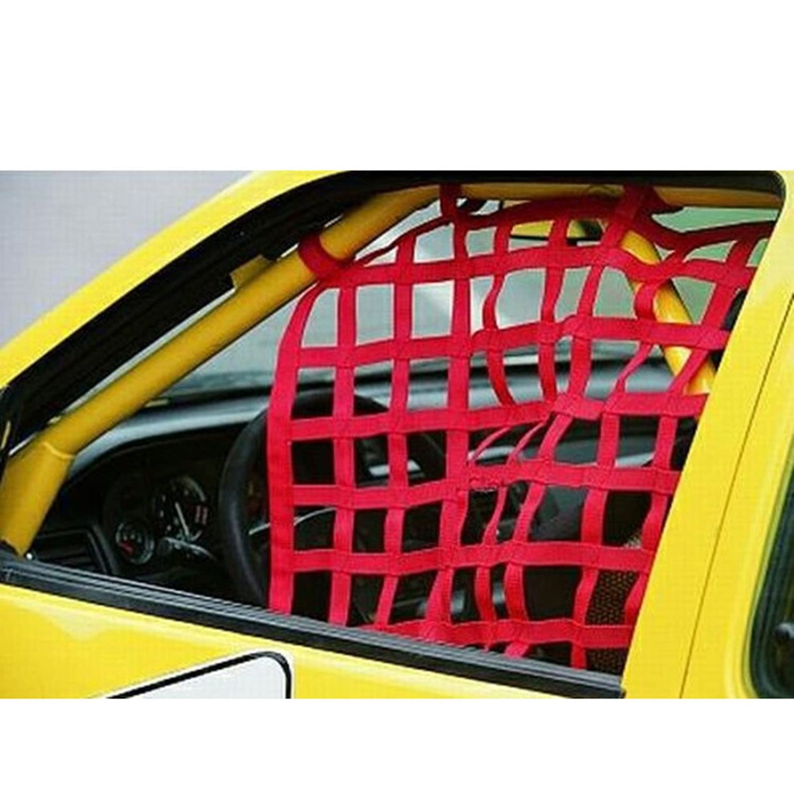 Filets De Levage en Nylon - Filet De Protection De Fenêtre De Voiture De Course, Filet De Protection Anti-Collision De Sécurité Contre La Dérive De Véhicule Tout-Terrain, Personnalisable(C)