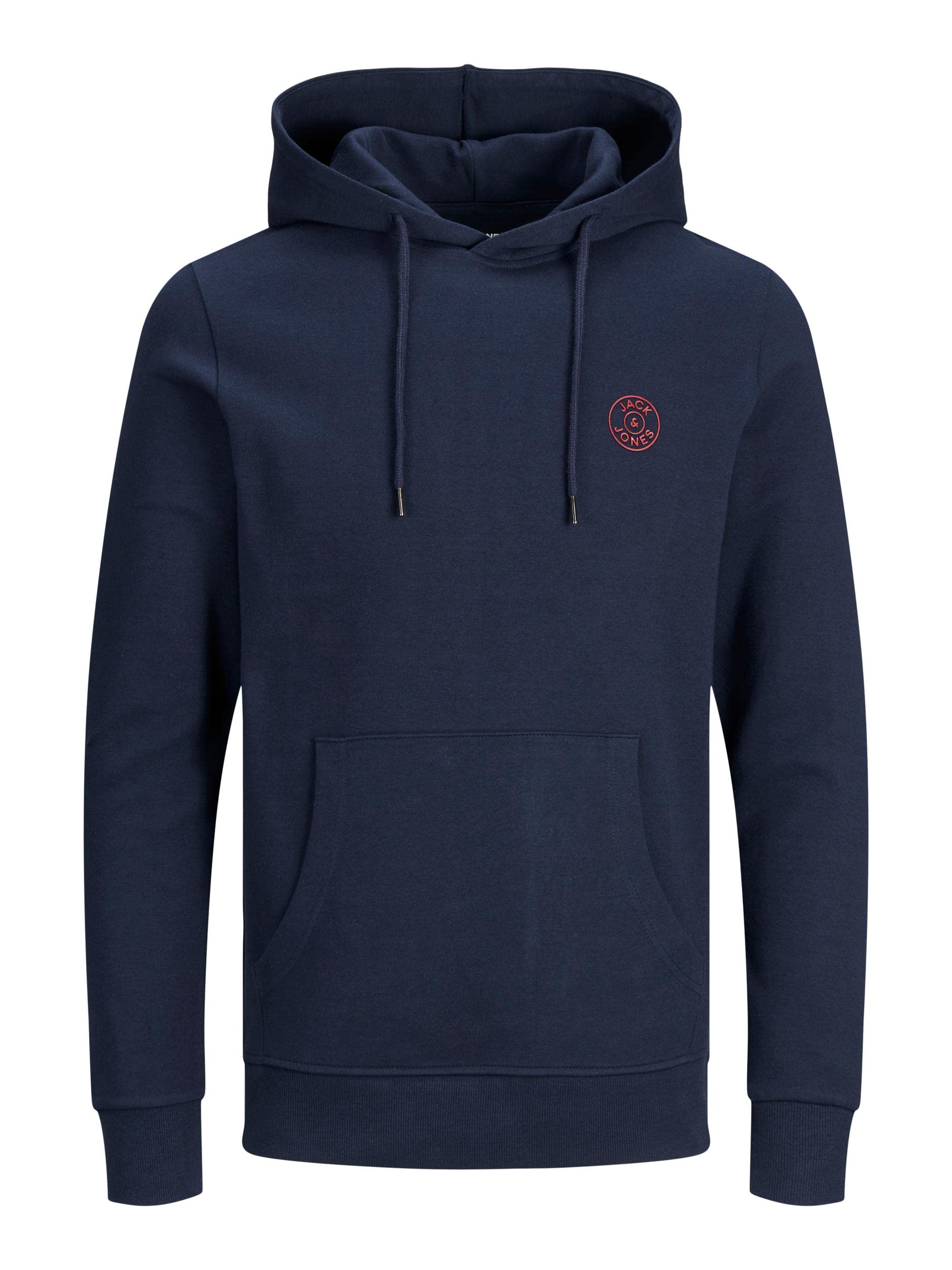 JACK & JONES Jjebasic Logo Sweat Hood Noos Felpa con Cappuccio Uomo