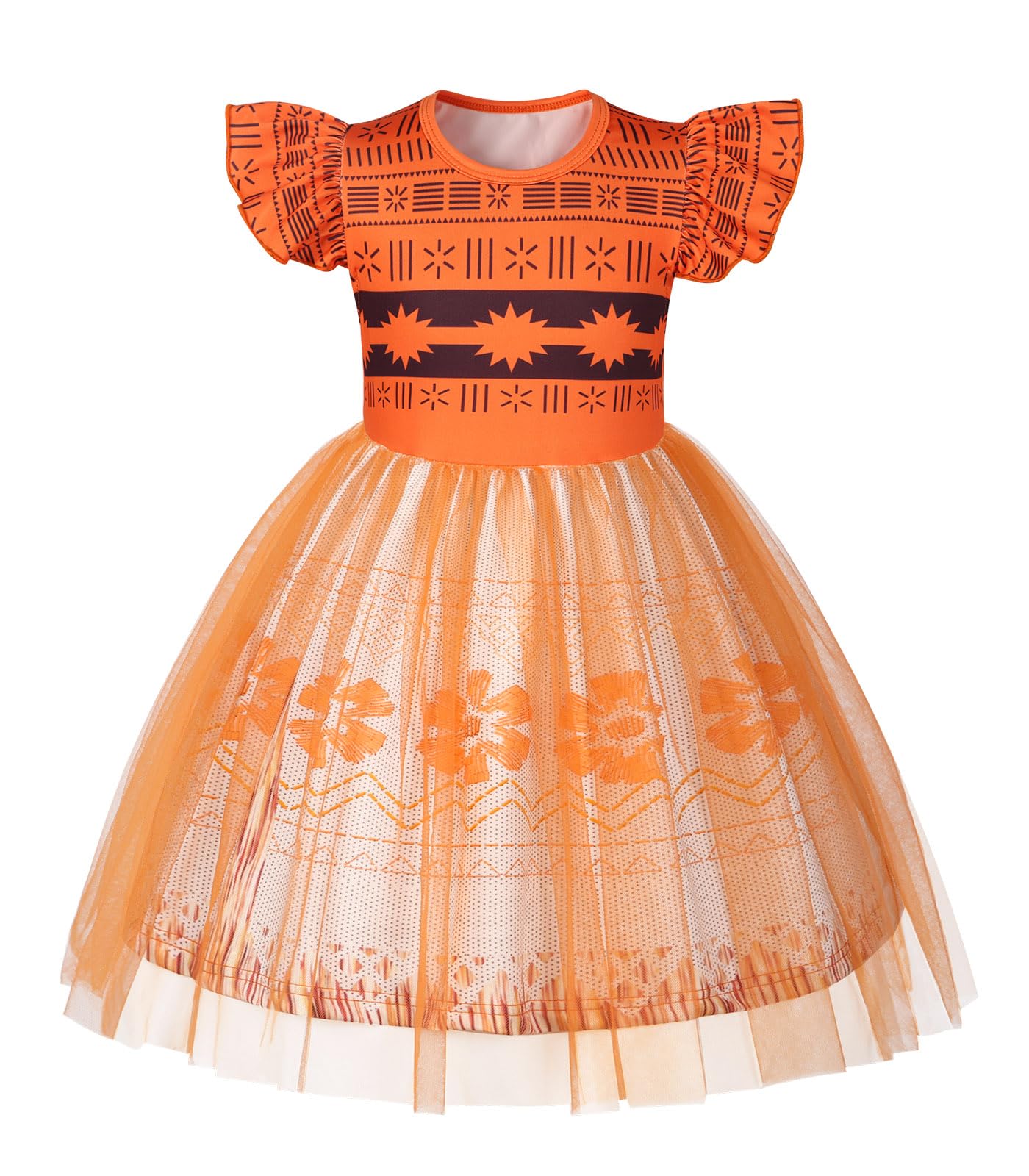 HenzWorld Princess Dress up for Girls Birthday Party Outfits Halloween Costumes for Kids Princess Costumes Tulle Tutu Dress