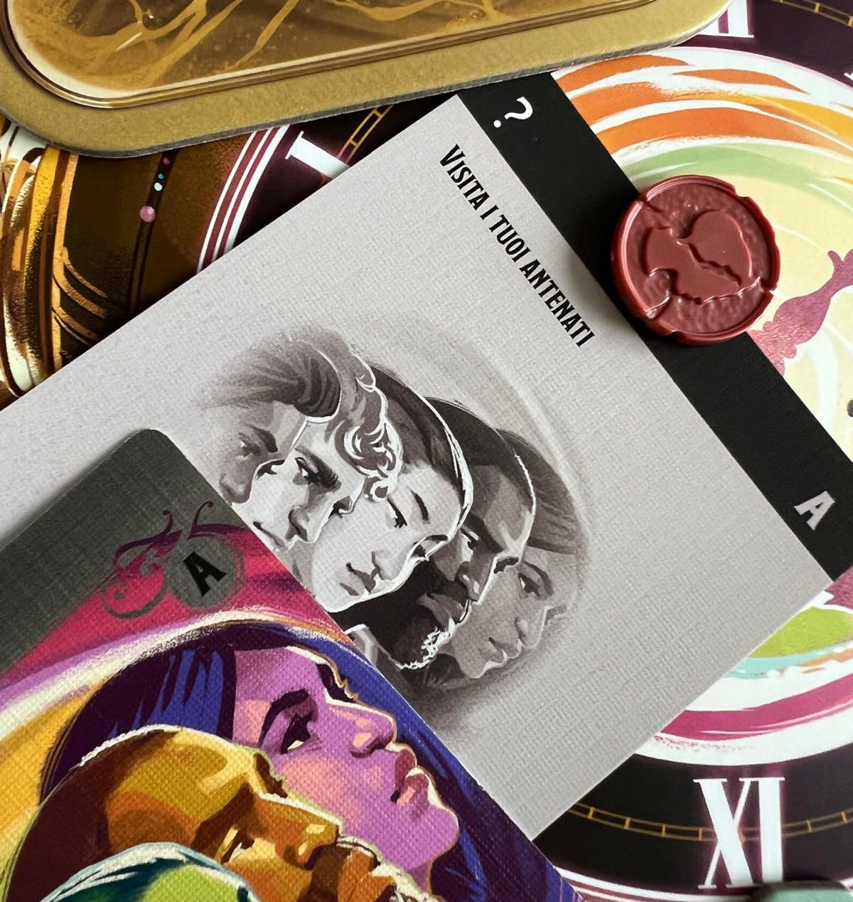 Asmodee Trekking Through History, Gioco da Tavolo, 1-4 Giocatori, 10+ Anni, Edizione in Italiano