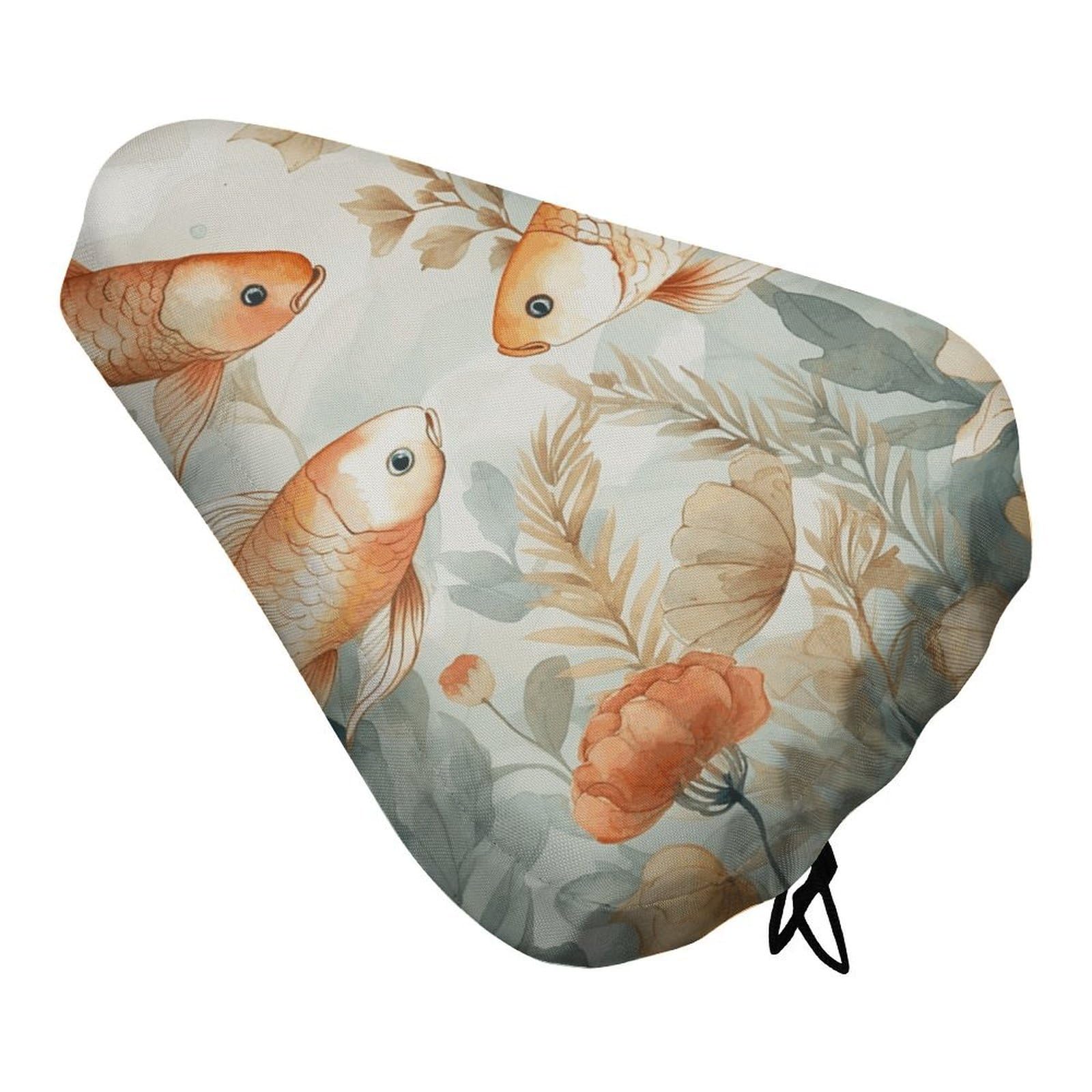 Bike Seat Cover Waterproof There Bicycle Seat Cushion Cover UV Protection Unisex Seats Protectors Rain Dustproof Saddle Covers for Gym Mountain Road Bike