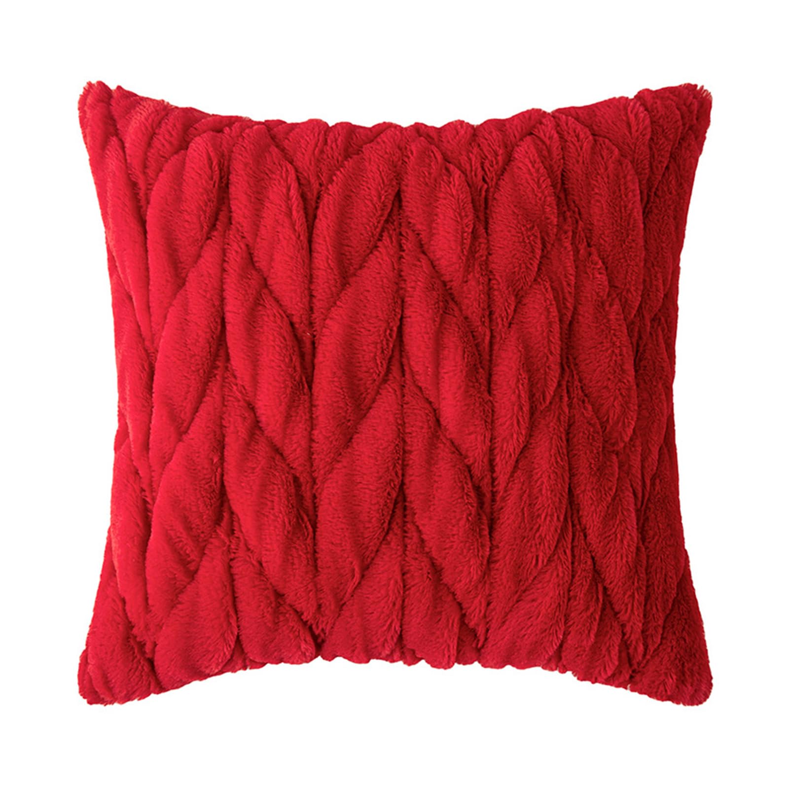 Mekalero Woven Fried Dough Twists Pillow Covers, Soft to Touch Fabric Sofa Throw Pillow Covers for Bed, Couch, and Chair Woven Fried Dough Twists Pillowcases