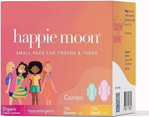 Miniatura 10 de Almohadillas de algodón orgánico para adolescentes y adolescentes | Almohadillas ultrafinas con alas | Sin cloro y sin fragancia | Durante la noche,