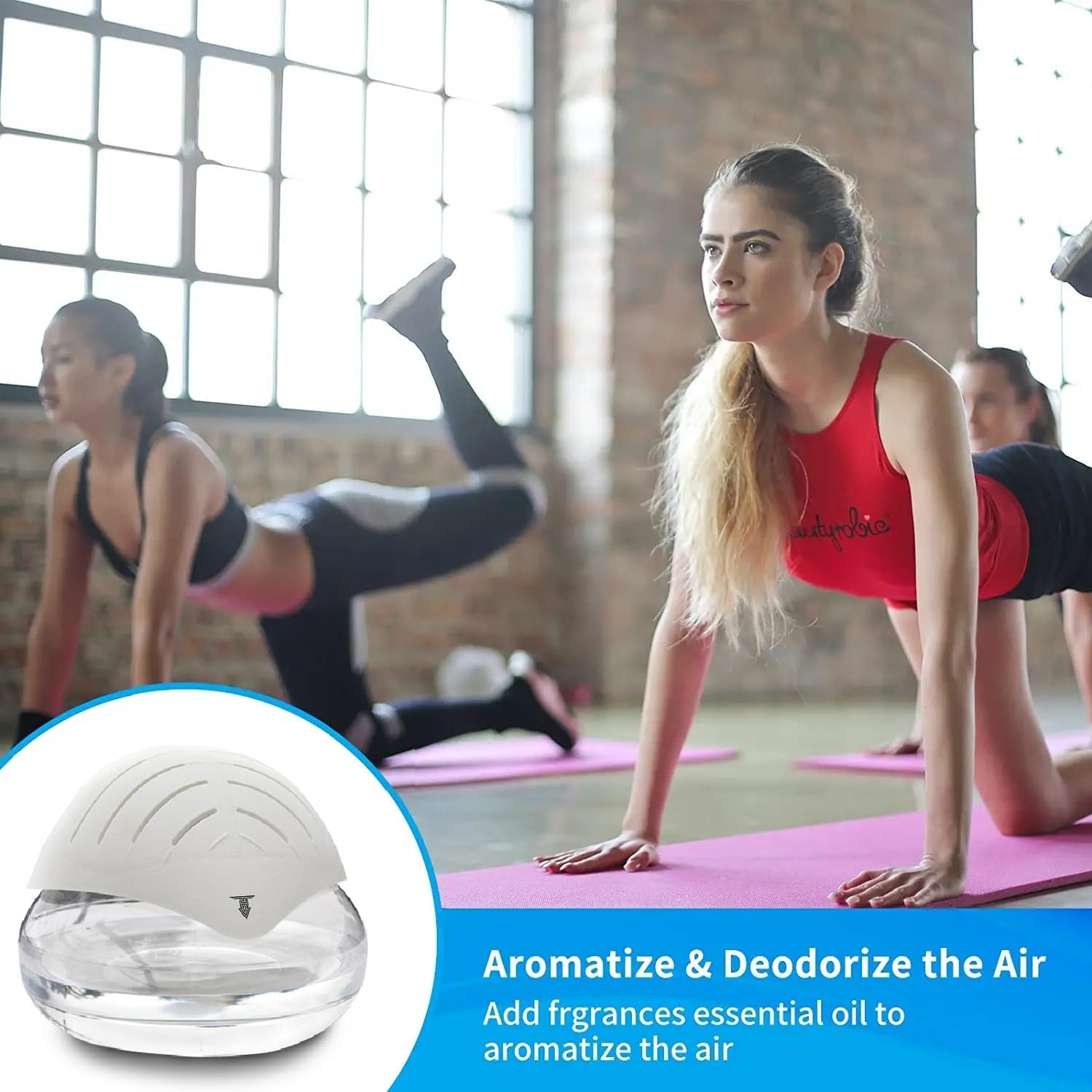 Carepure Water base Air Purifier and Revitliser | Aroma Diffuser Air Revitalizer with Monochrome Light (Leaf Shape) (White) 4