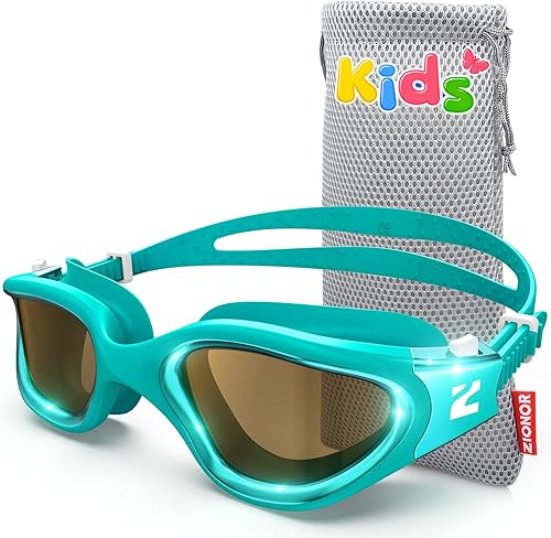 Miniatura 1 de ZIONOR G1MINI - Gafas de natación polarizadas fotocromáticas ultra para niños y niñas