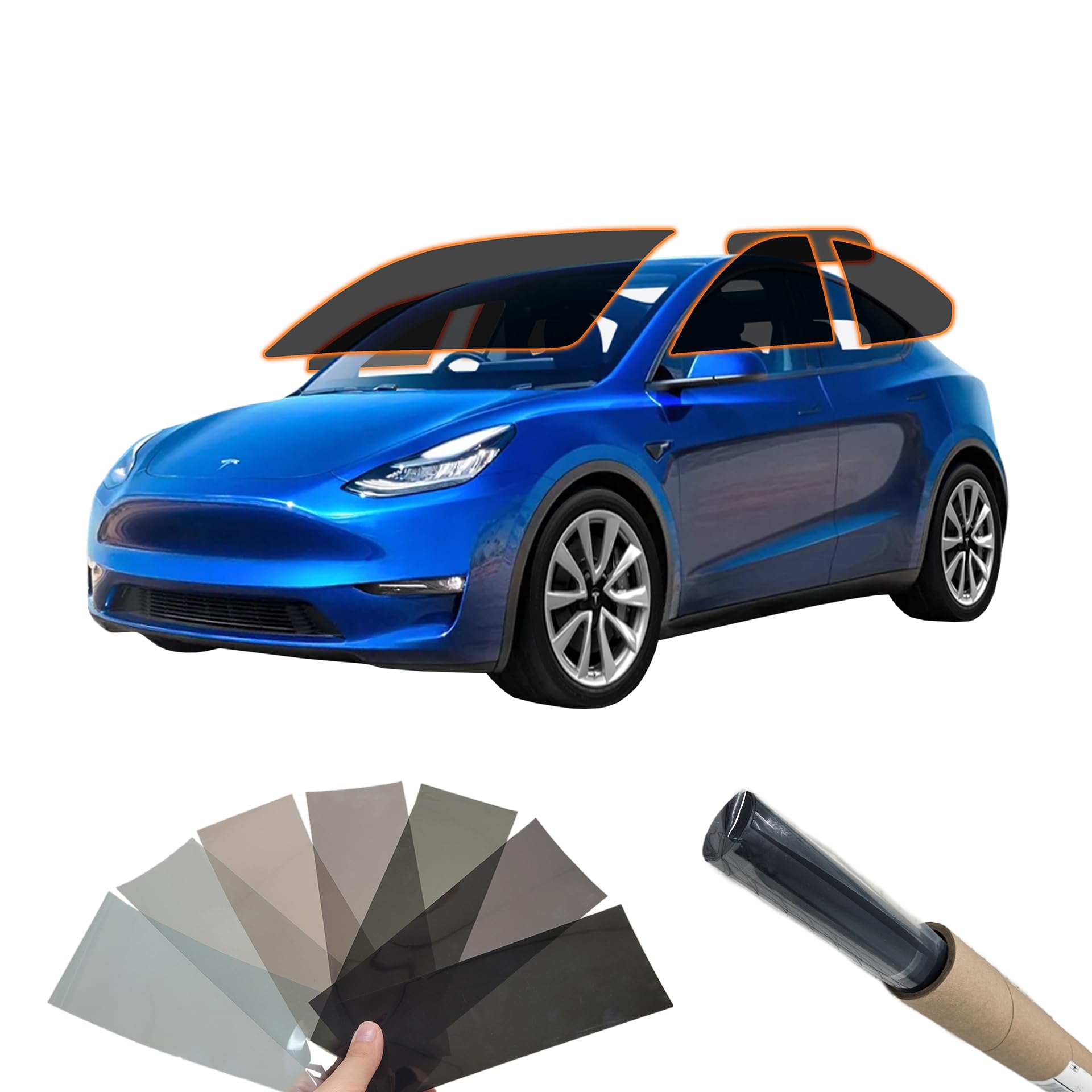 Amazon.com: MotoShield Pro Auto Window Tinting Kit Customize Shade