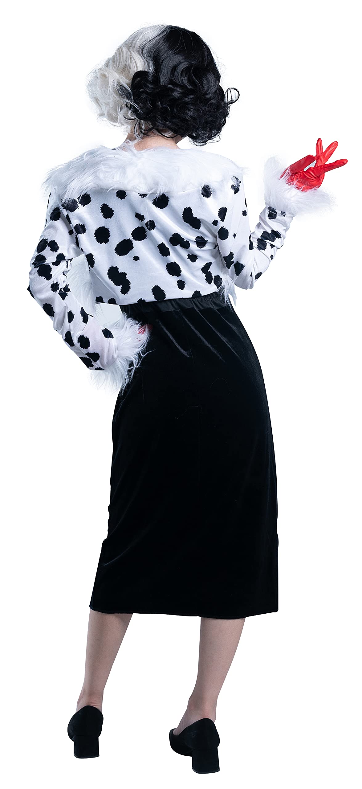 Amazon.co.jp: ディズニー 101匹わんちゃん クルエラ コスプレ  