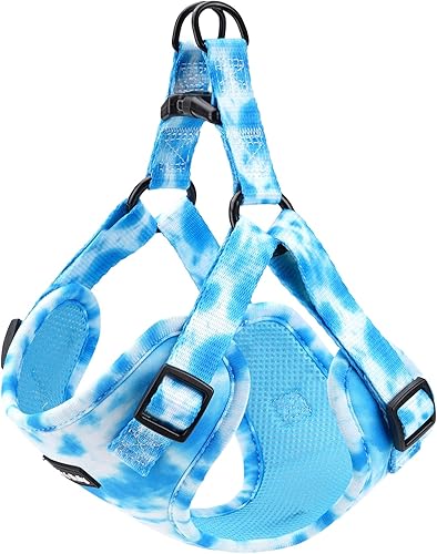 Miniatura 2 de Jack & Bully Arnés para perro, chaleco sin tirones, de neopreno ajustable, suave con malla transpirable, para todo tipo de clima, bulldog francés