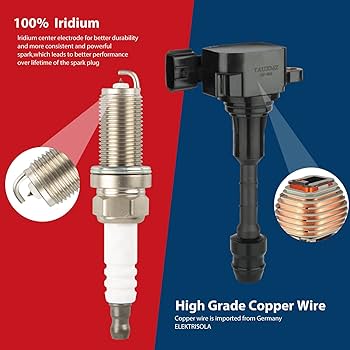 Amazon.com: TAUXMZ Ignition Coil UF401 and Spark Plug