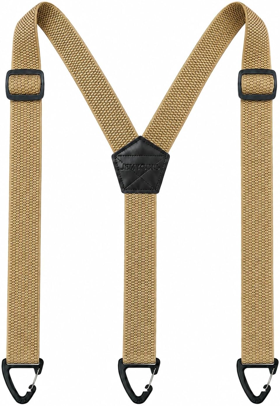 JEMYGINS Hidden Suspenders for Men Under Clothes with 3 Snap Loop (1.5" Wide)