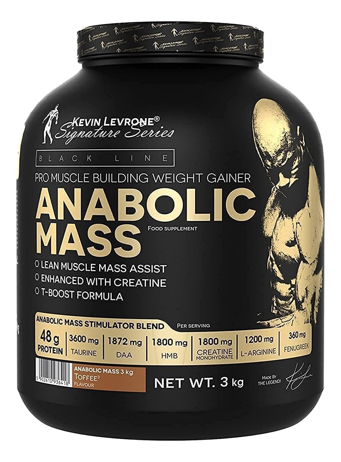 Kevin Leverone Signature Series Anabolic Mass (Chocolate, 3 kg) (B07MKVLSVD) Amazon Price History, Amazon Price Tracker